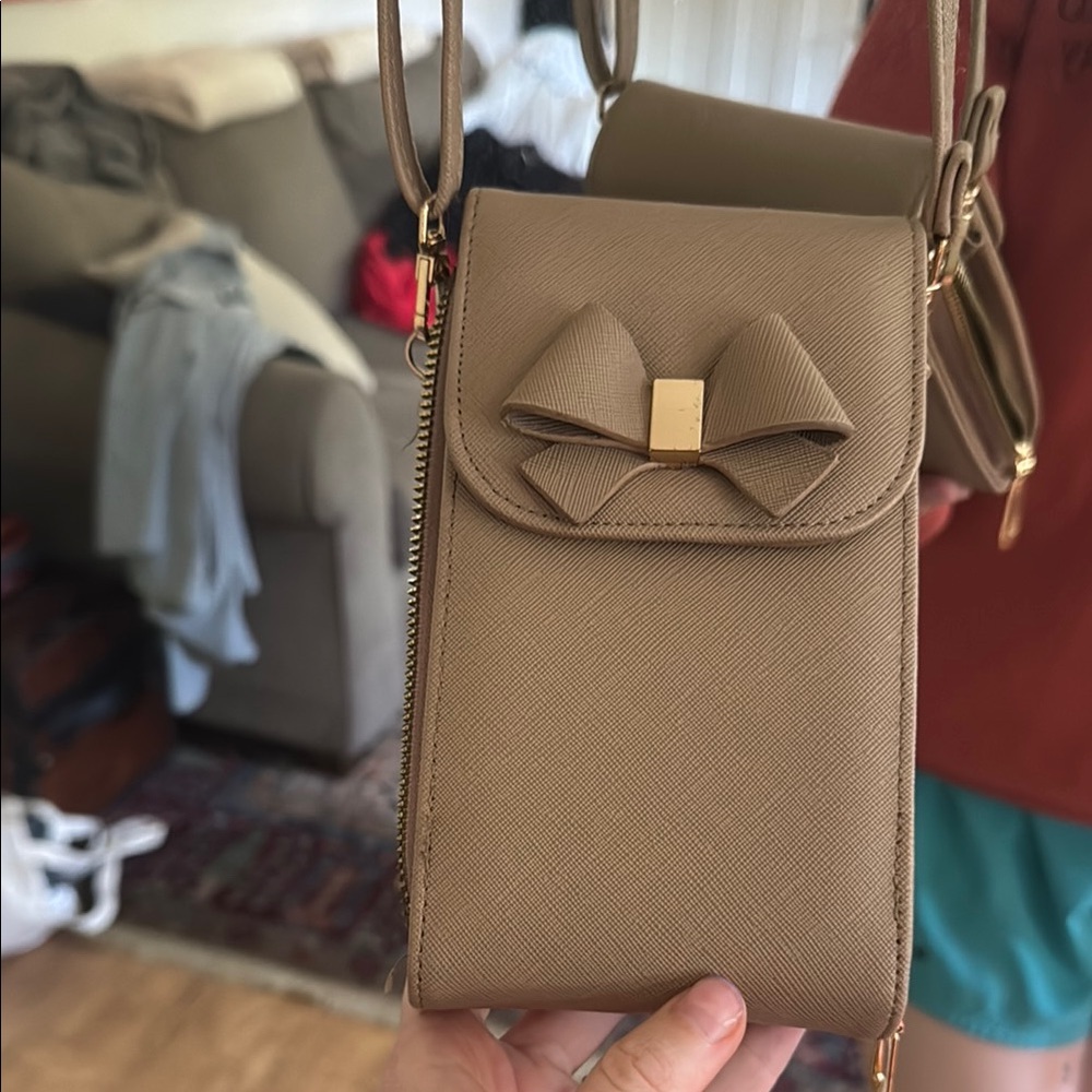 Nordstrom Tan Crossbody Bag